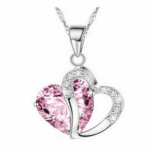 Pink Heart Necklace